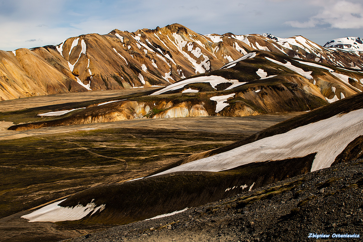 Tęczowe góry Landmannalaugar